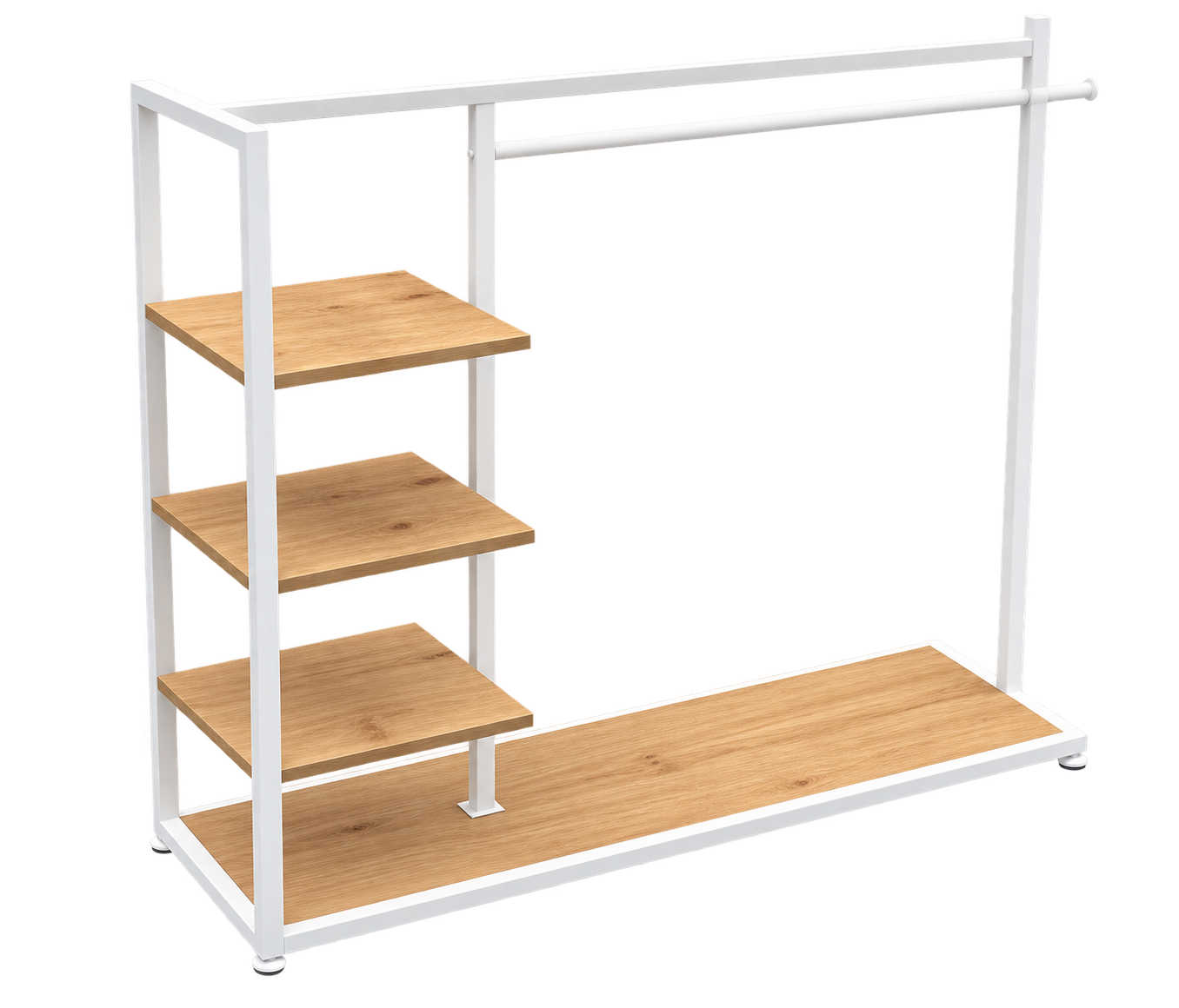 Raflı Askılı Orta Stand