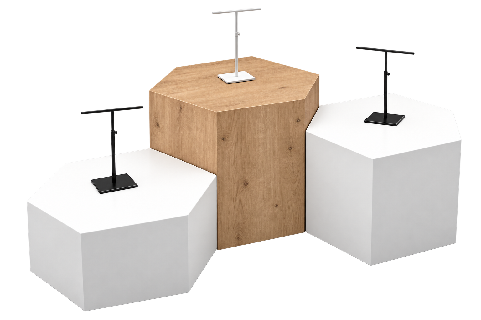 Altıgen Podyum Standı